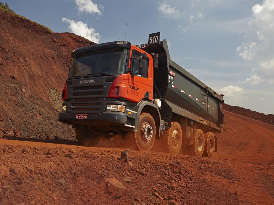 Scania P420 8x4 Tipper 2004 года  (фото 14 из 16)